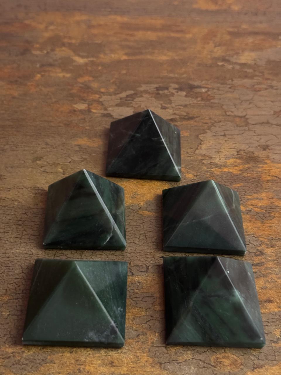 Green jade Pyramid