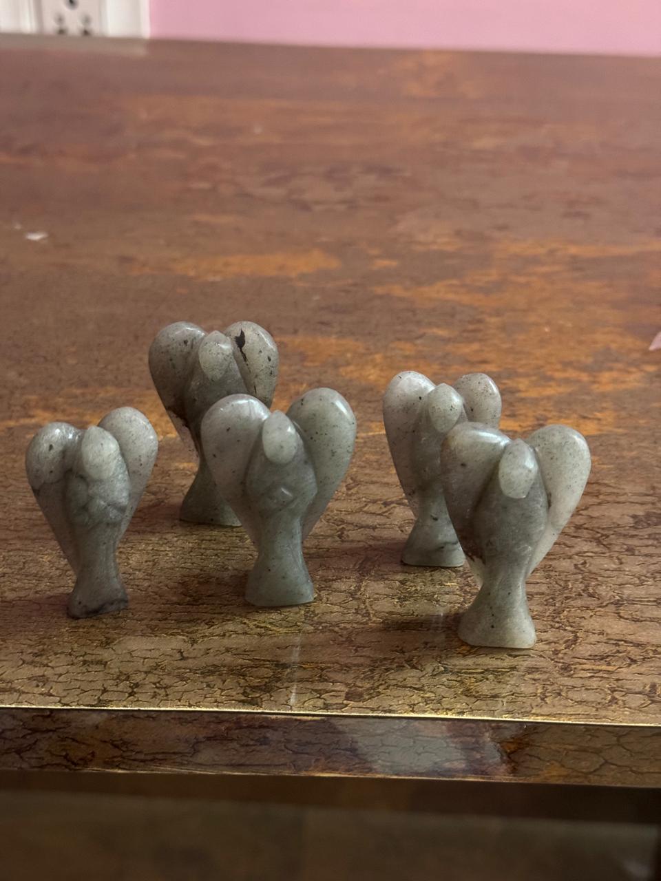 Grey quartz angel
