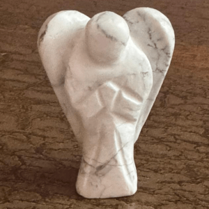 Howlite Angel