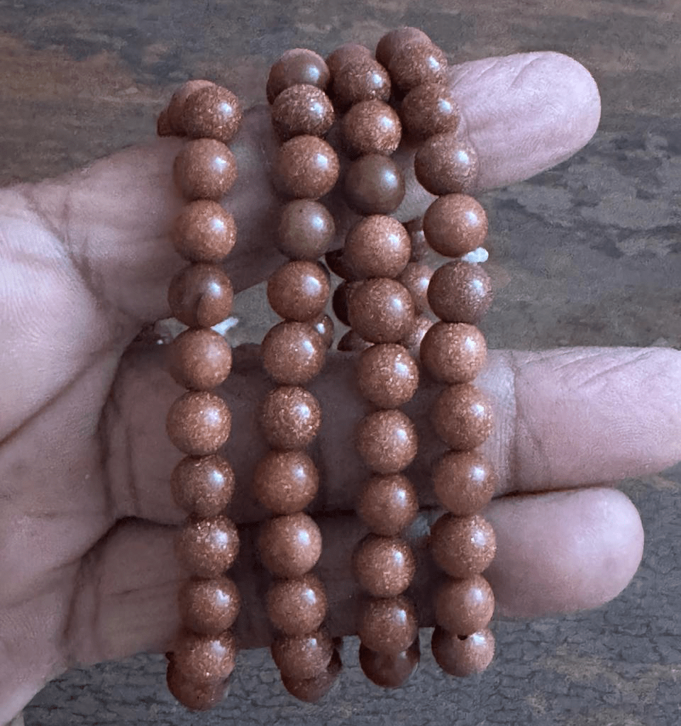 Red Gold Stone Bracelet
