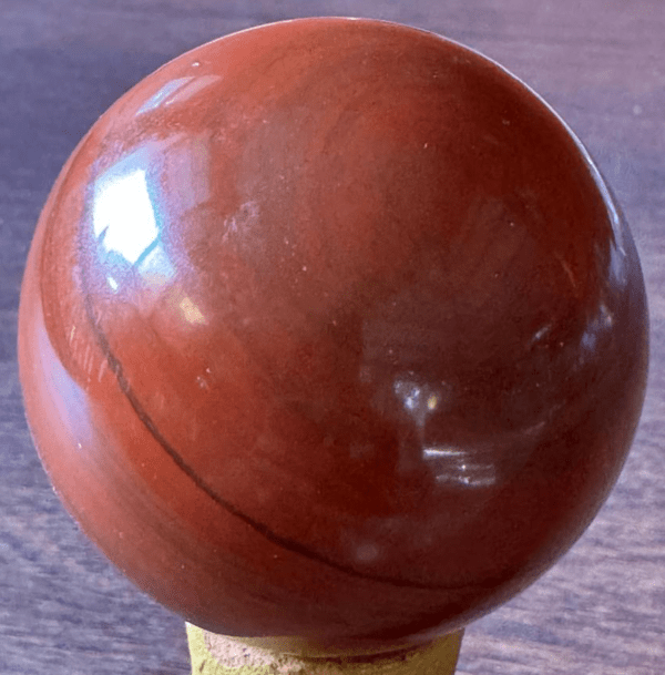 Red Jasper Sphere