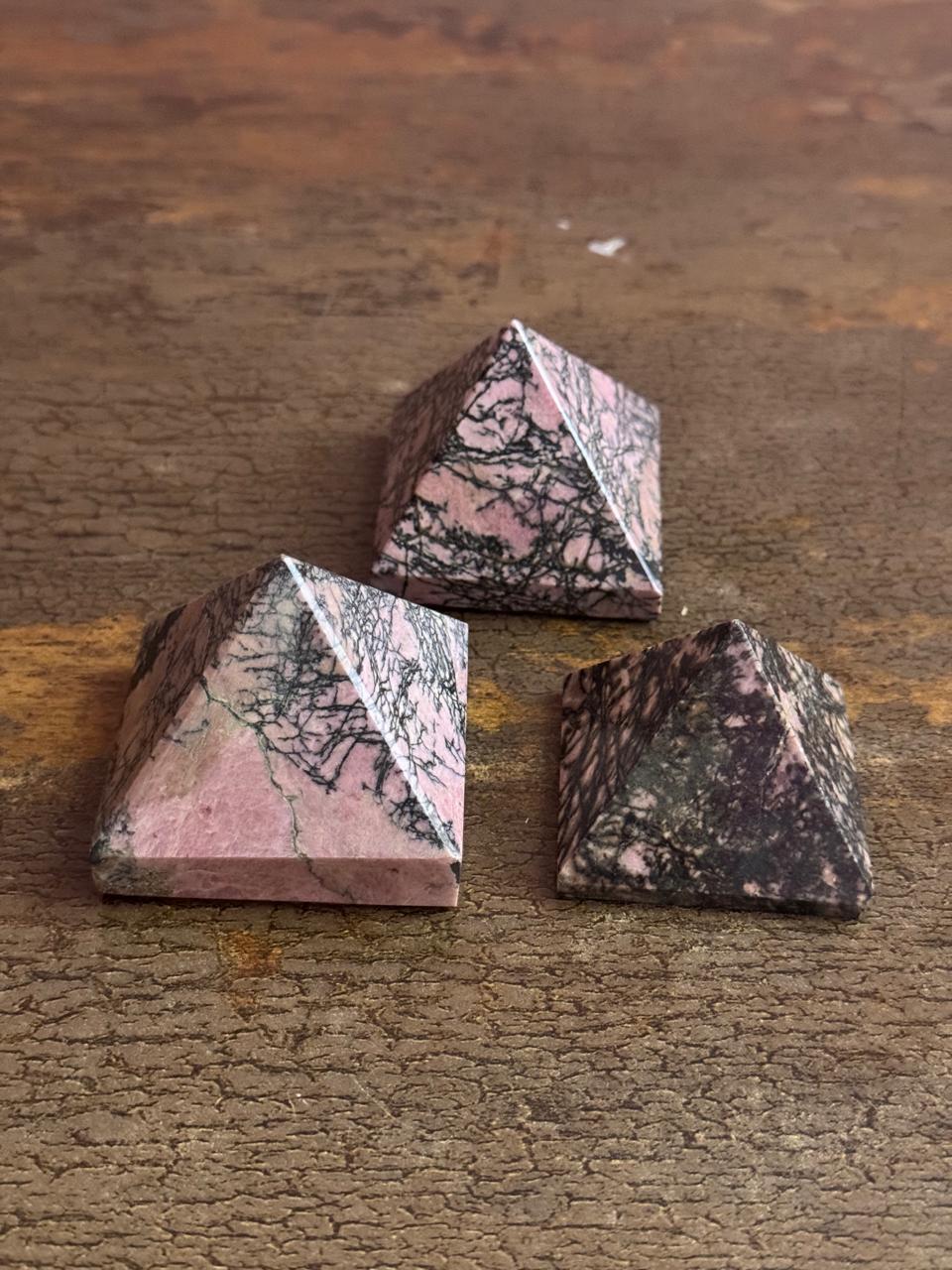 Rhodonite Pyramid
