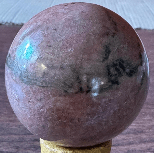 Rhodonite Sphere