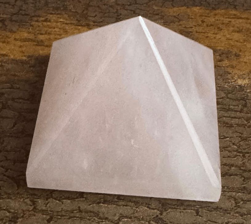 Rose Quartz Pyramid