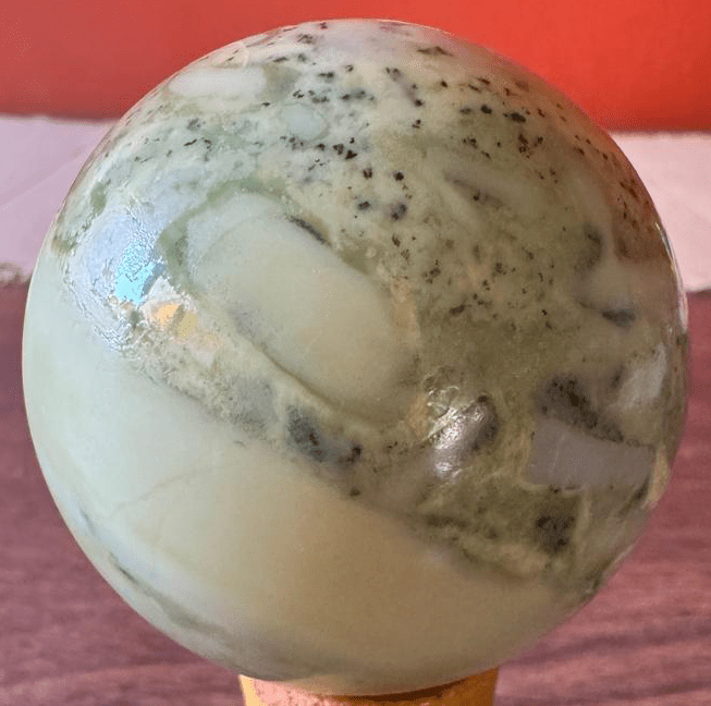 Serpentine Stone Sphere
