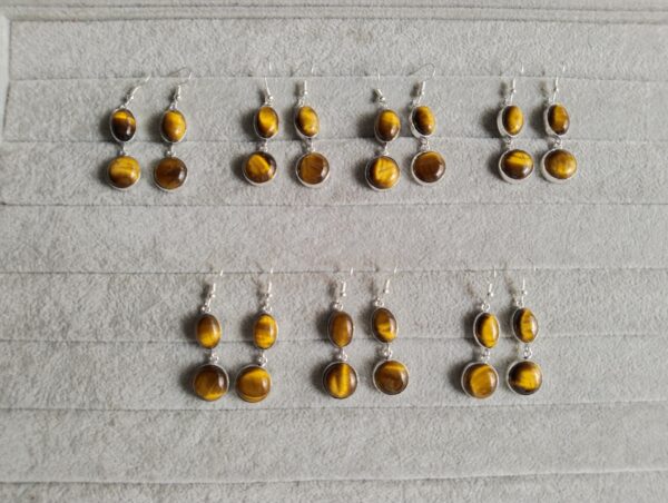 Tiger Eye Earrings