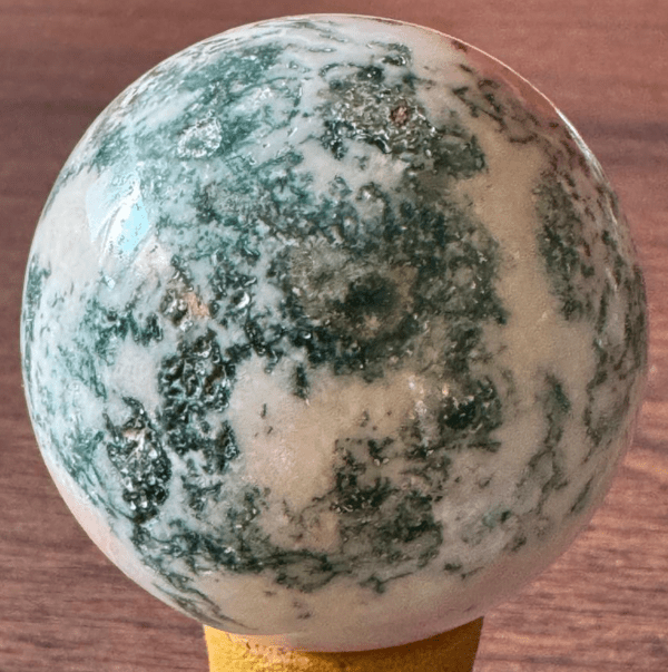 Tree Agate Crystal Sphere