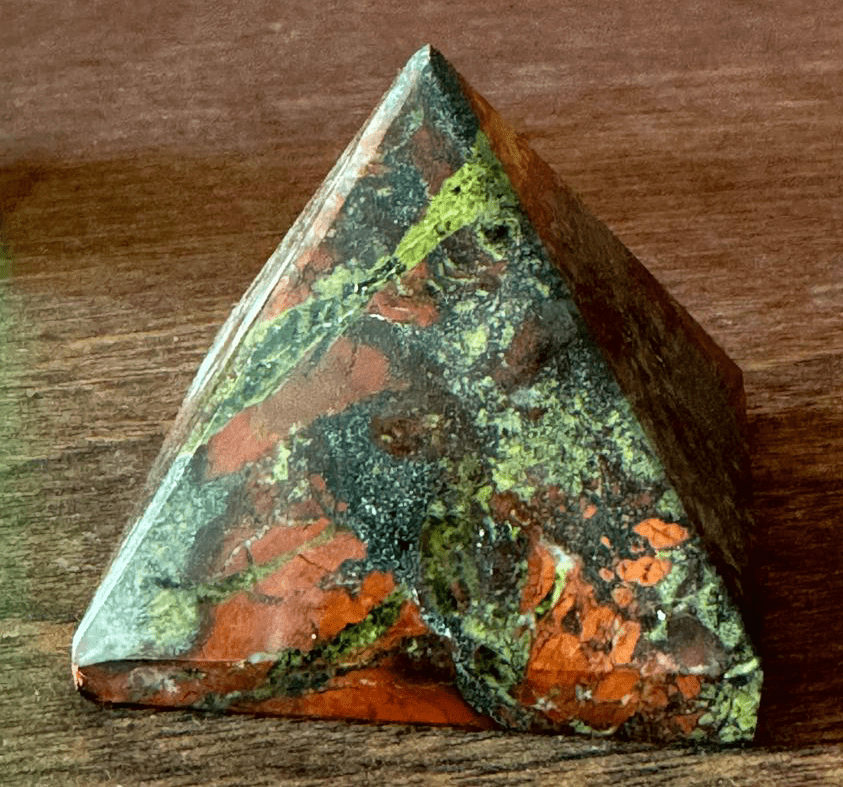 Unakite Pyramid
