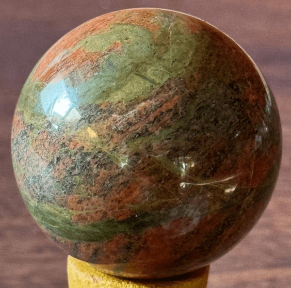Unakite Jasper  Sphere