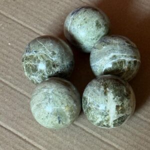Green Vesuvianite Sphere