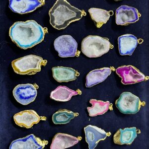 Agate Slices Pendants