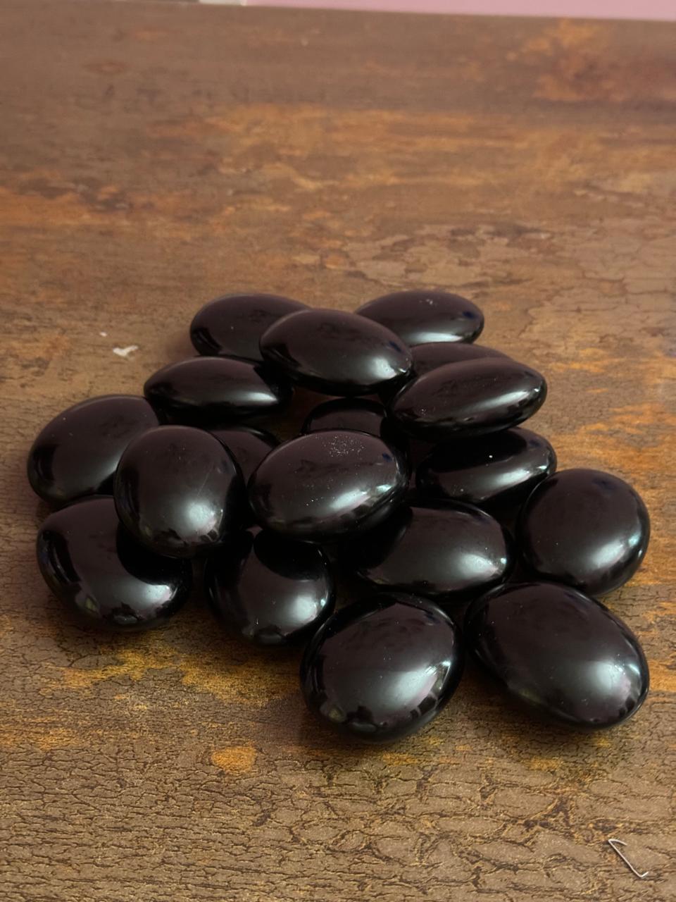 Black obsidian